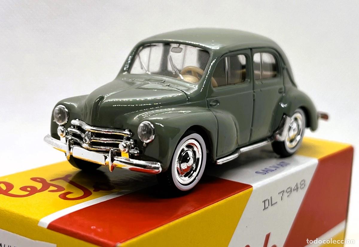 Coches a escala: SOLIDO RENAULT 4 CV BERLINA, ESC. 1/43, NUEVO C/CAJA - FLA