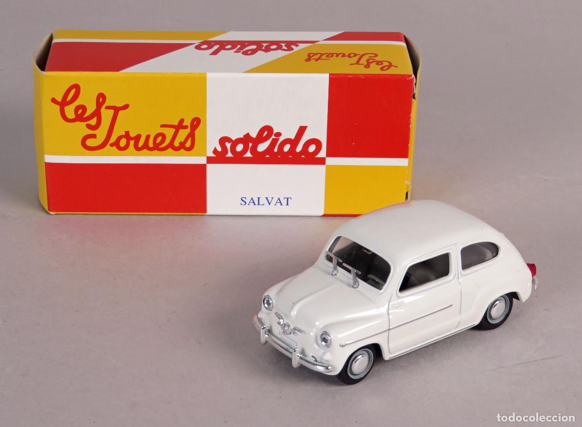 Coches a escala: Seat 600 1963 S&oacute;lido 1/43 Salvat Coches Inolvidables