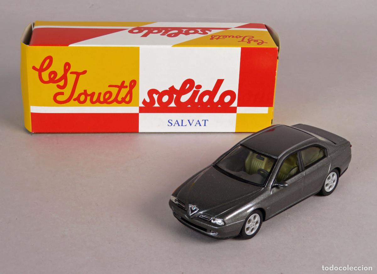 Coches a escala: Alfa Romeo 166 S&oacute;lido 1/43 Salvat Coches Inolvidables