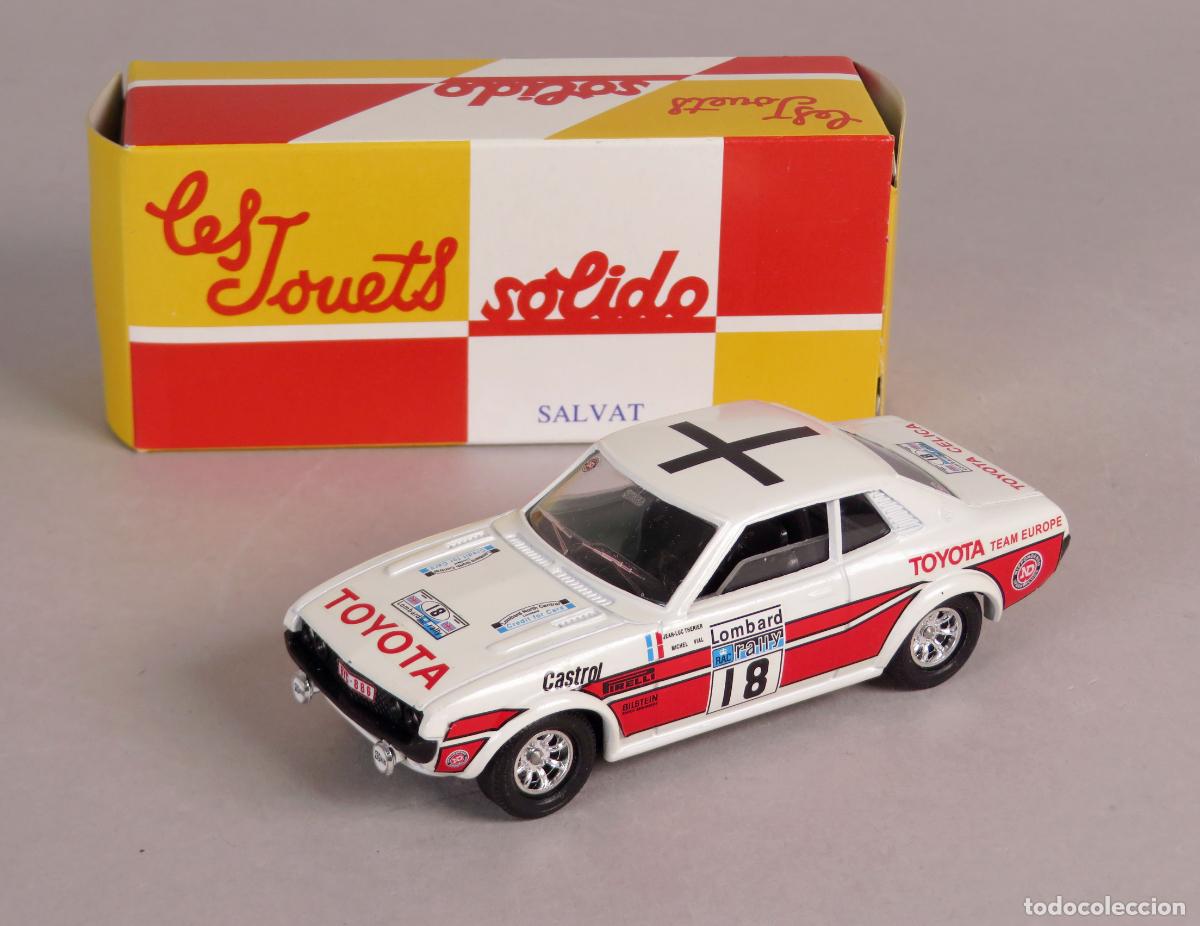 Coches a escala: Toyota Celica S&oacute;lido 1/43 Salvat Coches Inolvidables Made in France