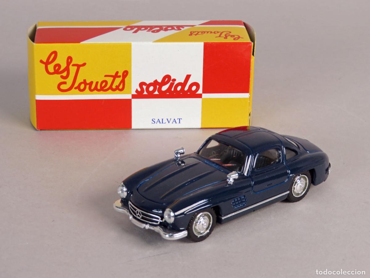 Coches a escala: Mercedes 300 SL 1954 S&oacute;lido 1/43 Salvat Coches Inolvidables Made in France