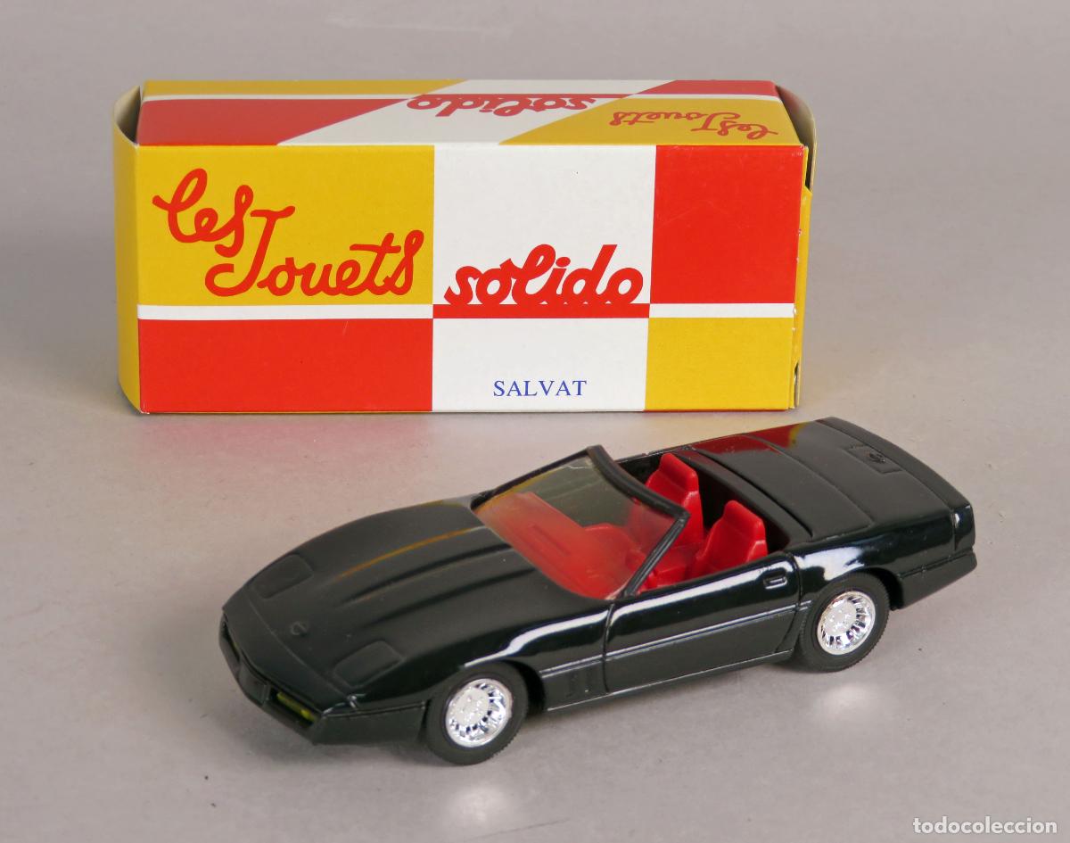 Coches a escala: Chevrolet Corvette S&oacute;lido 1/43 Salvat Coches Inolvidables