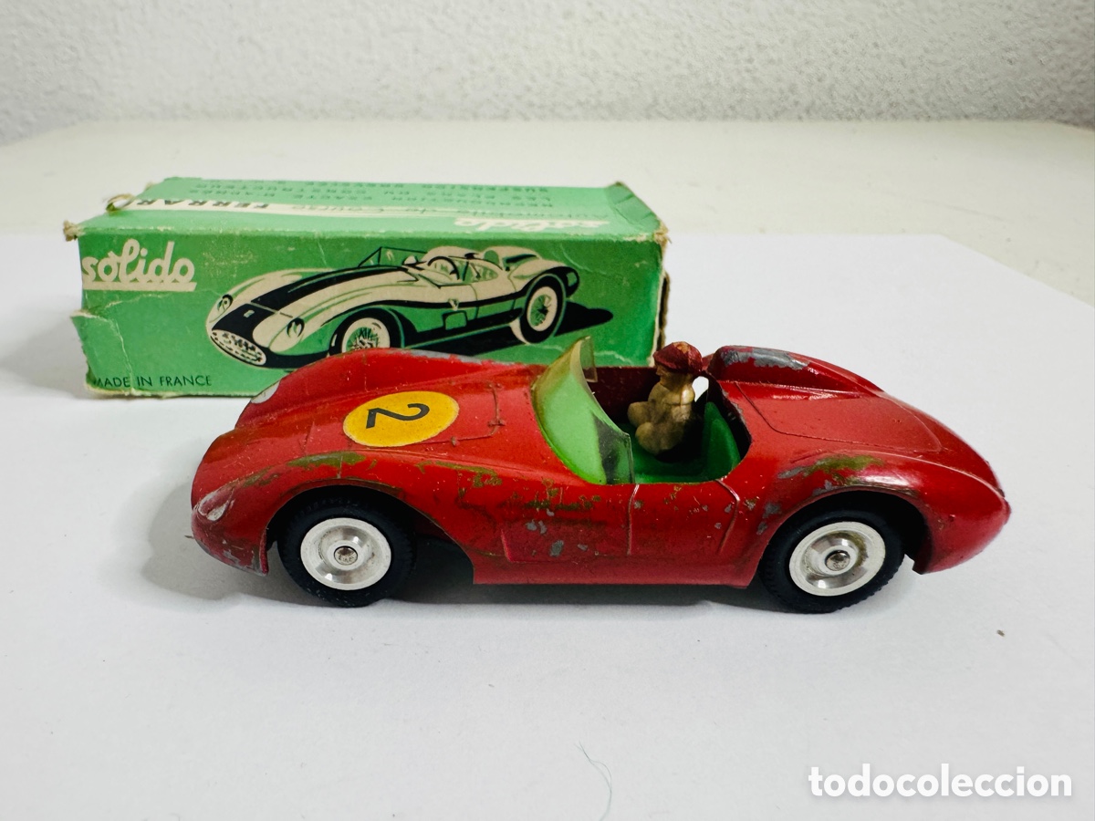 Coches a escala: Ferrari 500 TRC fabricado por Solido