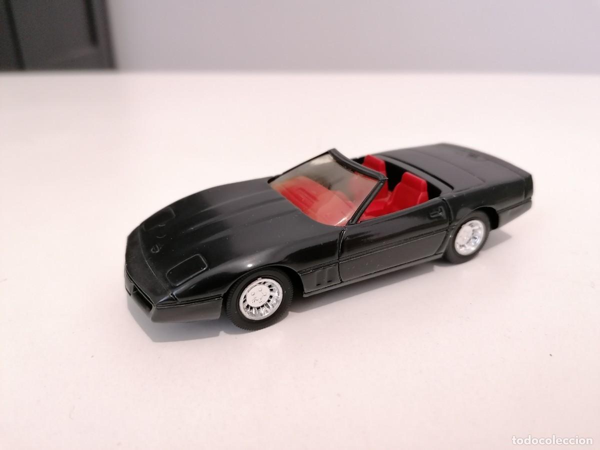 Coches a escala: Solido 1/43 Chevrolet Corvette C4 Cabriolet 1984 Buen Estado
