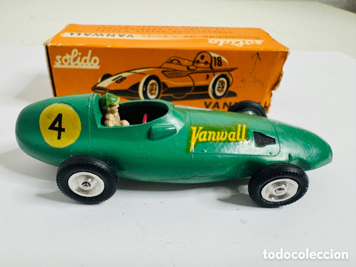 Coches a escala: Solido 1/43 del modelo Vanwall F1 de 1958