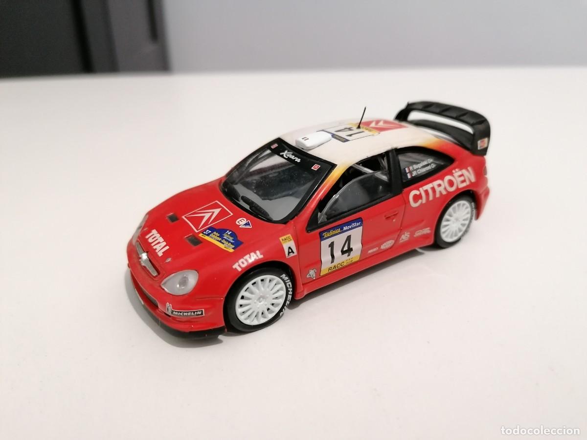 Coches a escala: Solido 1/43 Citro&euml;n Xsara T4 WRC Bugalski Chiaroni Rally de Costa Brava 2001 Buen Estado