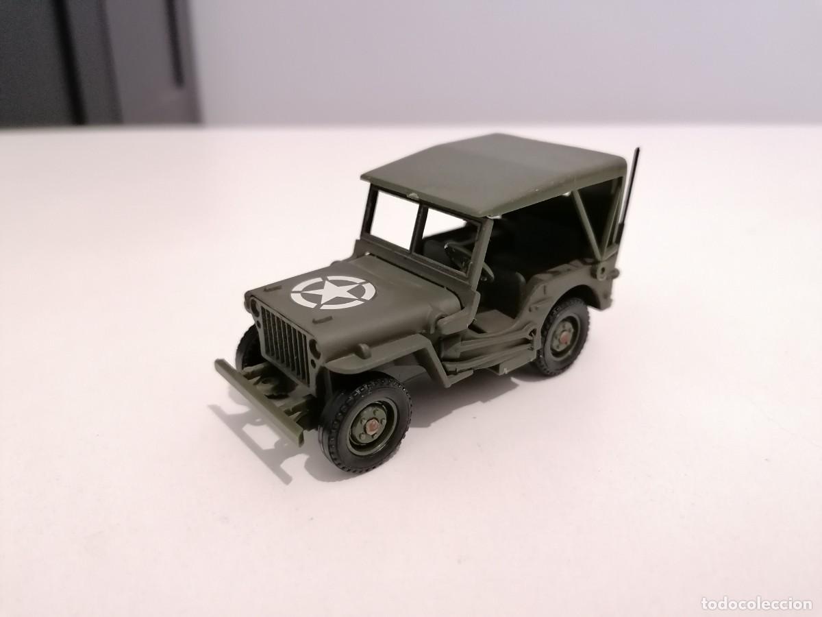 Coches a escala: Solido 1/43 Jeep Willys 2&ordf; Guerra Mundial Buen Estado