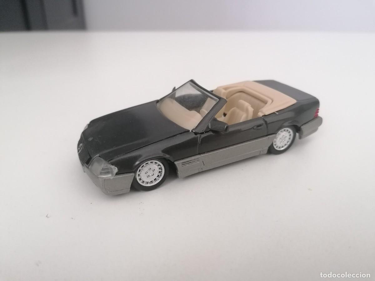 Model Cars: Solido 1/43 Mercedes 500 SL Cabriolet 1989 Buen Estado