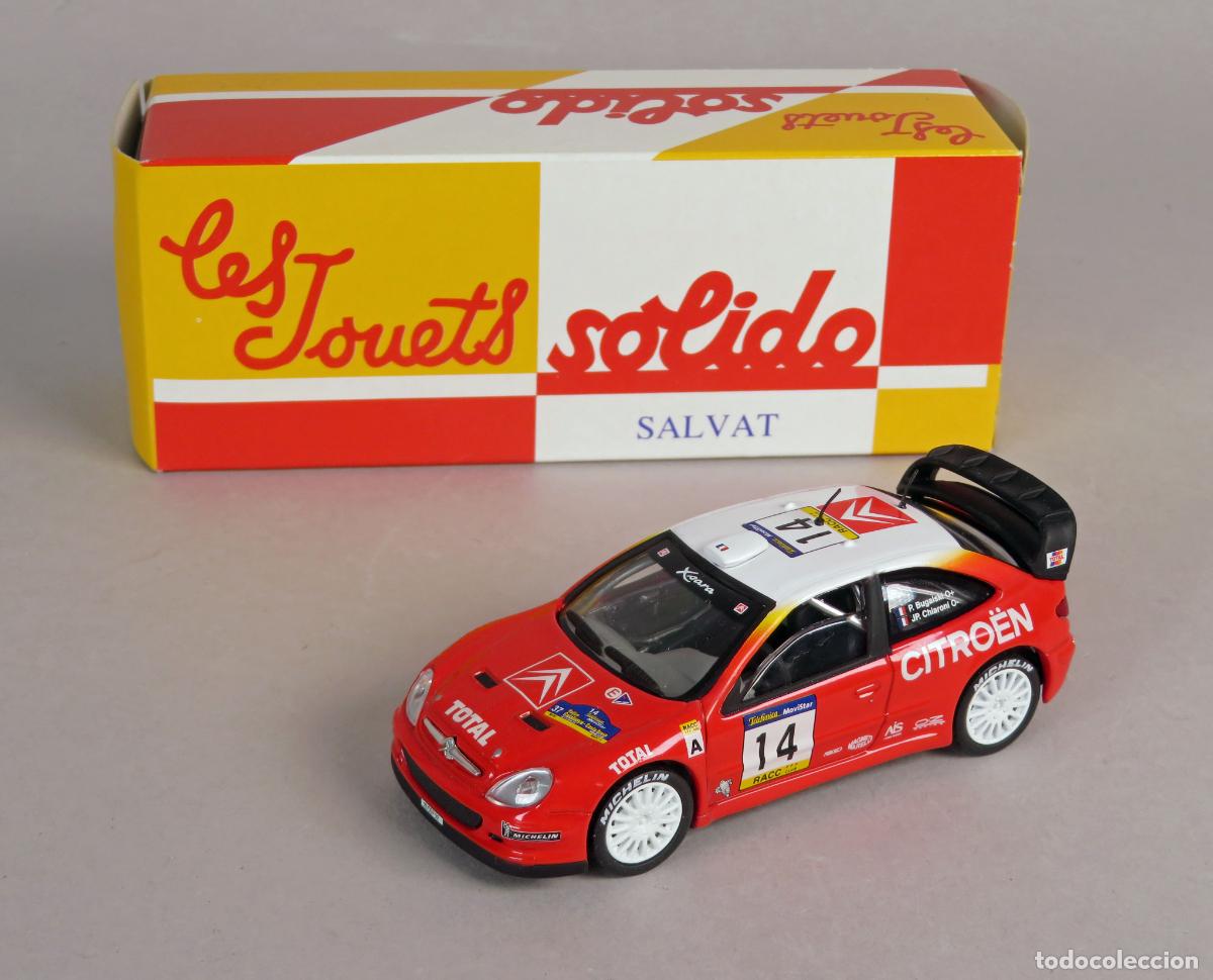 Model Cars: Citroen Xsara WRC Rally S&oacute;lido 1/43 Salvat Coches Inolvidables