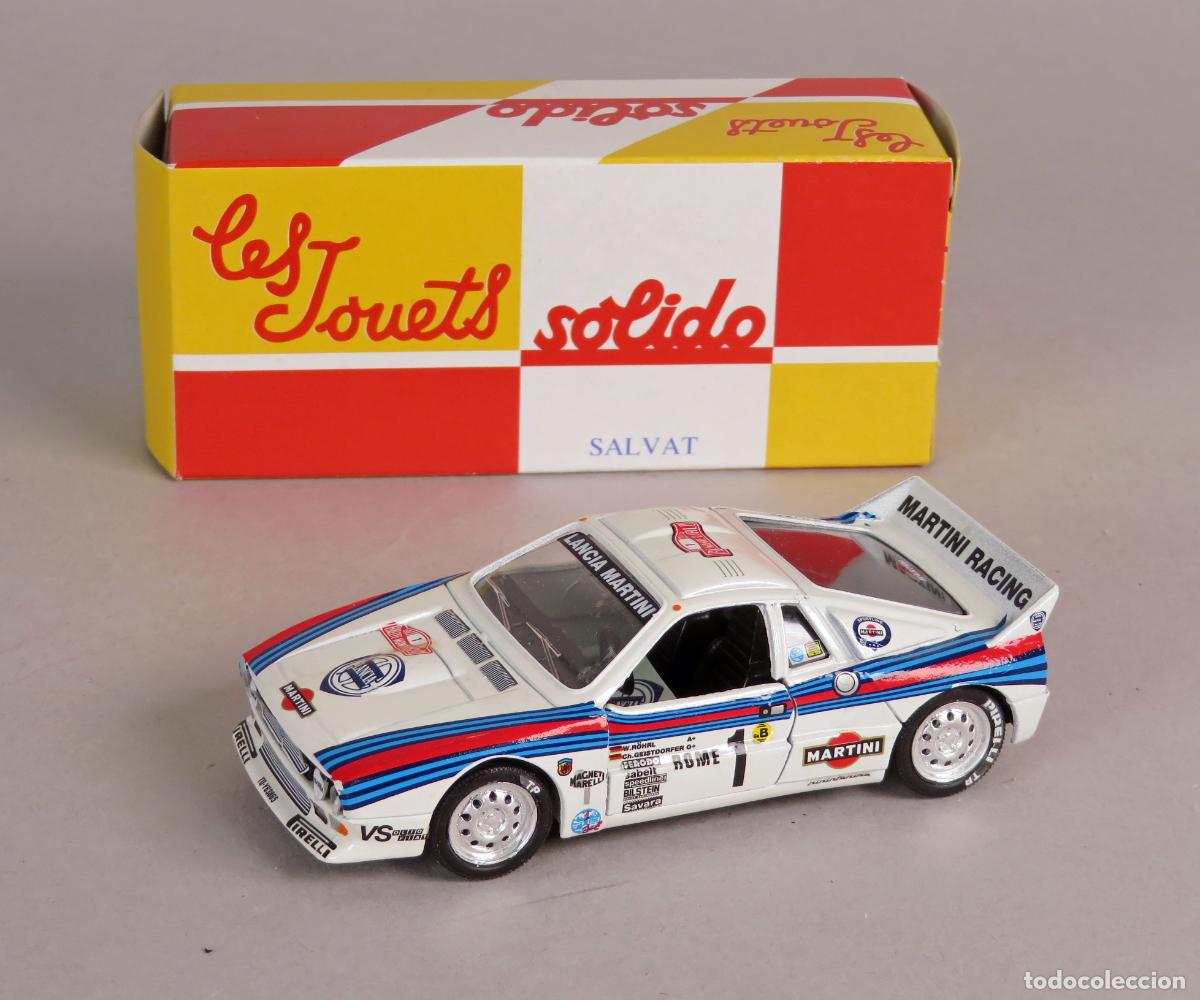 Coches a escala: Lancia Rally S&oacute;lido 1/43 Made in France Salvat Coches Inolvidables