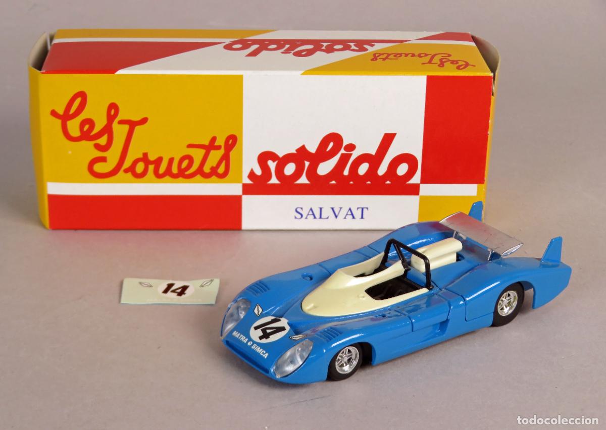 Coches a escala: Matra Simca Le Mans S&oacute;lido 1/43 Salvat Coches Inolvidables