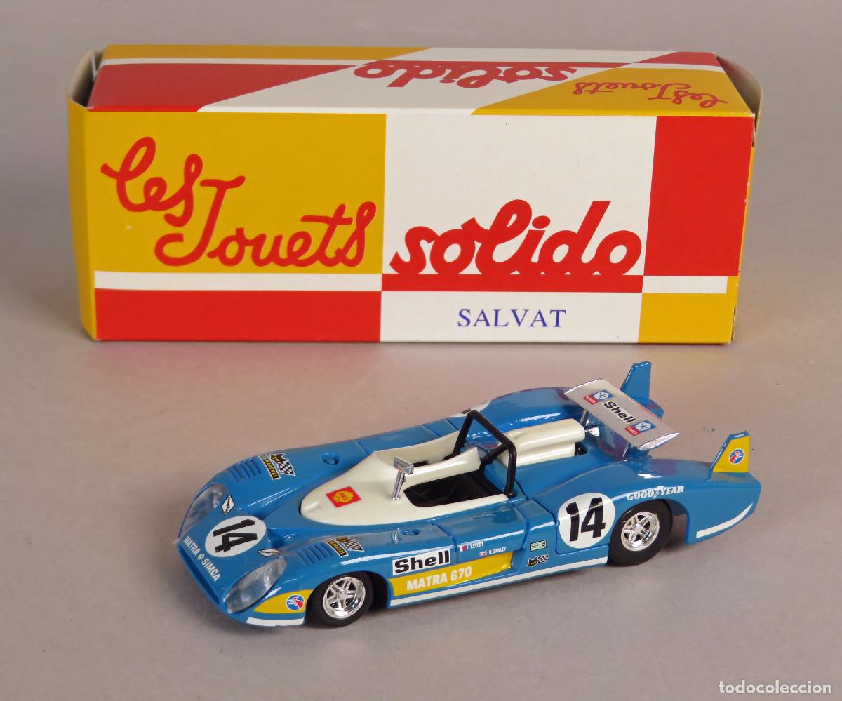Coches a escala: Matra Simca Le Mans S&oacute;lido 1/43 Salvat Coches Inolvidables