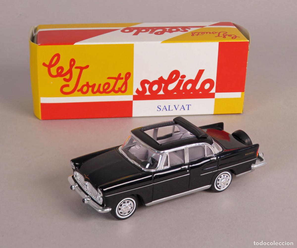 Coches a escala: Simca Chambord Presidence 1958 S&oacute;lido 1/43 Made in France Salvat Coches Inolvidables
