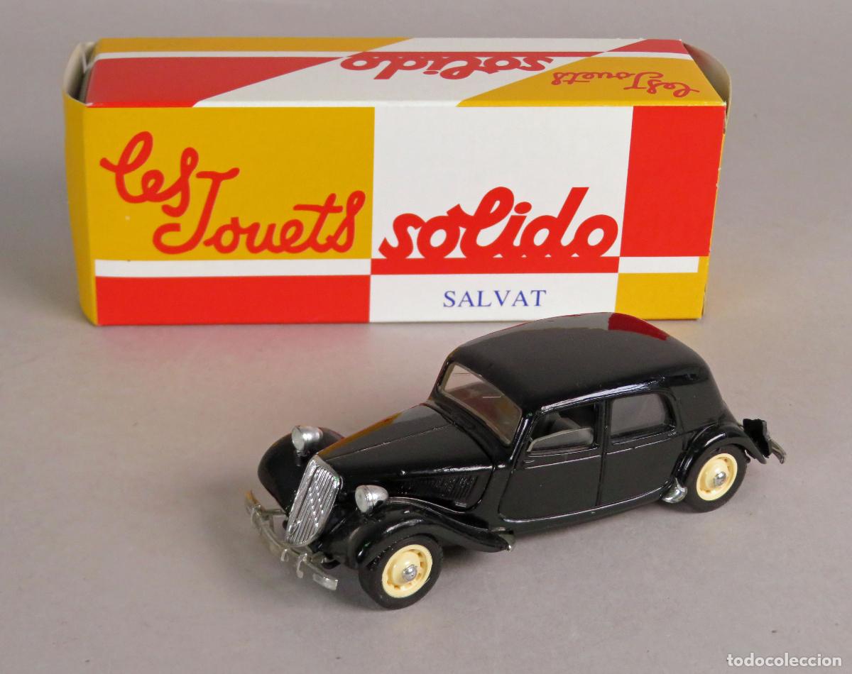 Coches a escala: Citroen SIX 1959 S&oacute;lido 1/43 Made in France Salvat Coches Inolvidables