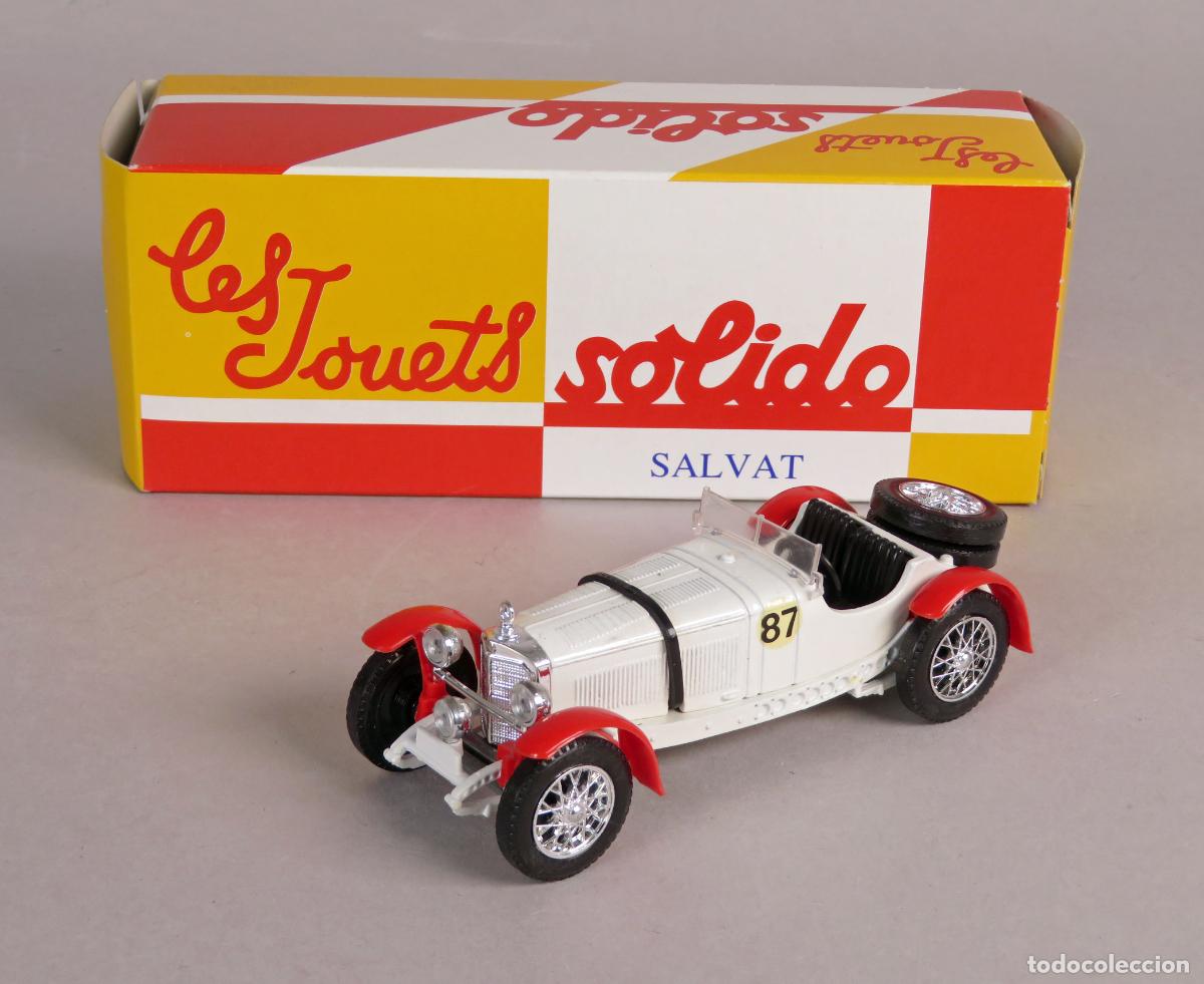 Model Cars: Mercedes Benz SSKL 1931 S&oacute;lido 1/43 Made in France Salvat Coches Inolvidables
