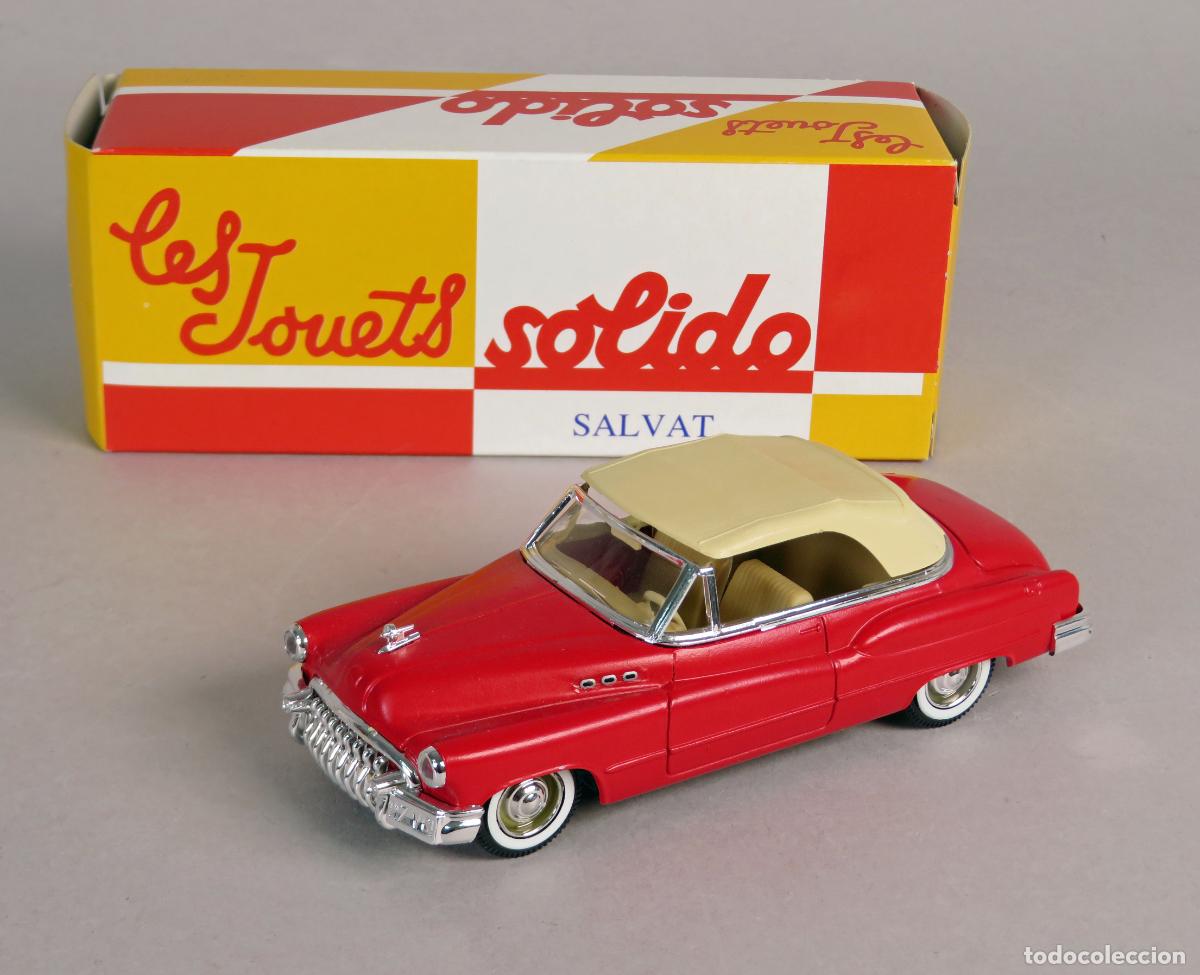 Coches a escala: Buick Cabriolet 1950 S&oacute;lido 1/43 Made in France Salvat Coches Inolvidables