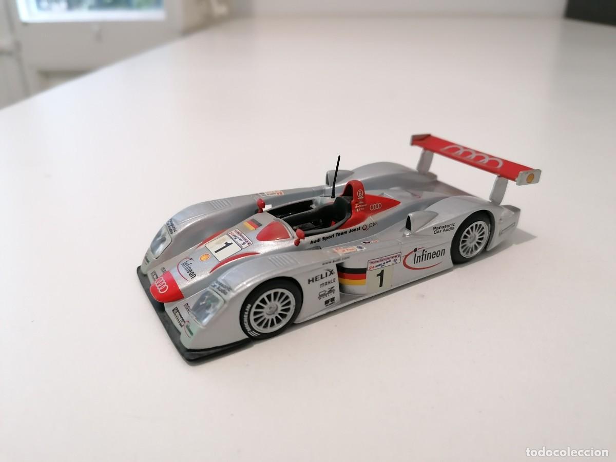 Auto in scala: Solido 1/43 Audi R8 24H Le Mans 2001 Pirro Kristensen Biela Buen Estado