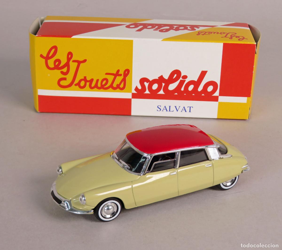 Coches a escala: Citroen DS 19 S&oacute;lido 1/43 Salvat Coches Inolvidables