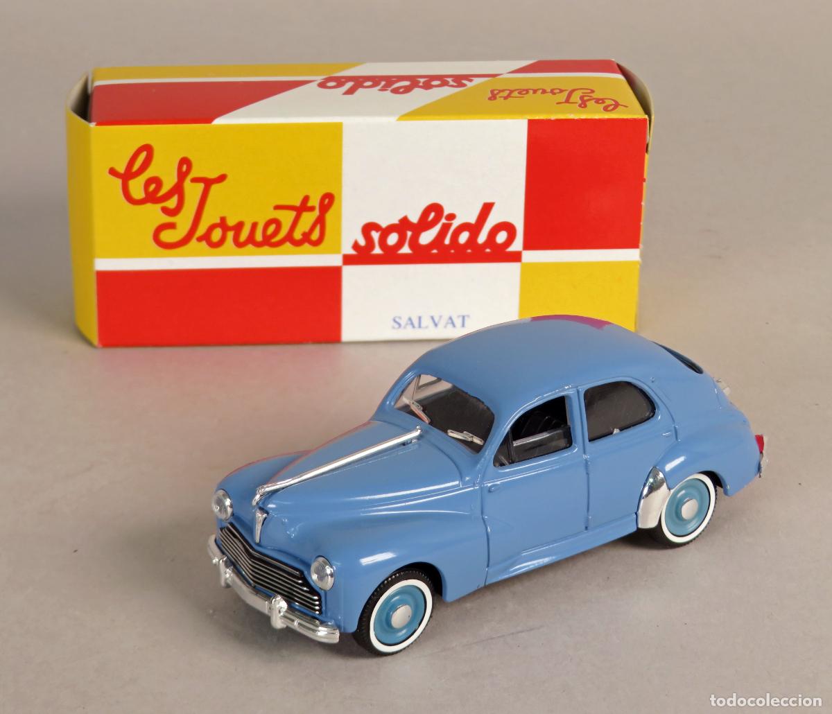 Coches a escala: Peugout 203 S&oacute;lido 1/43 Salvat Coches Inolvidables Made in Portugal