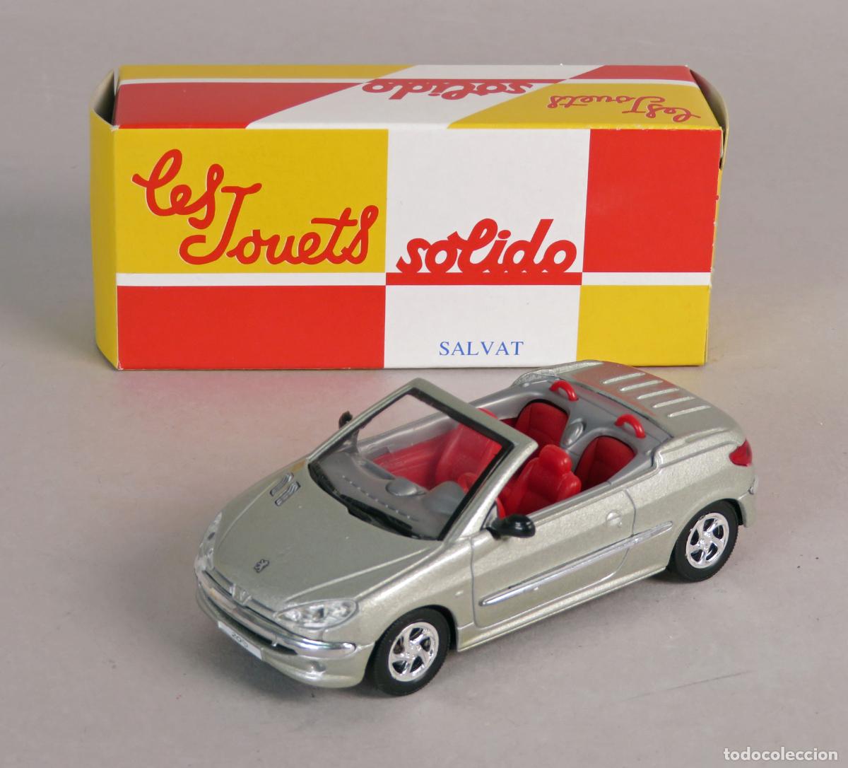 Coches a escala: Peugeot 206 CC Coup&eacute; S&oacute;lido 1/43 Salvat Coches Inolvidables Made in France