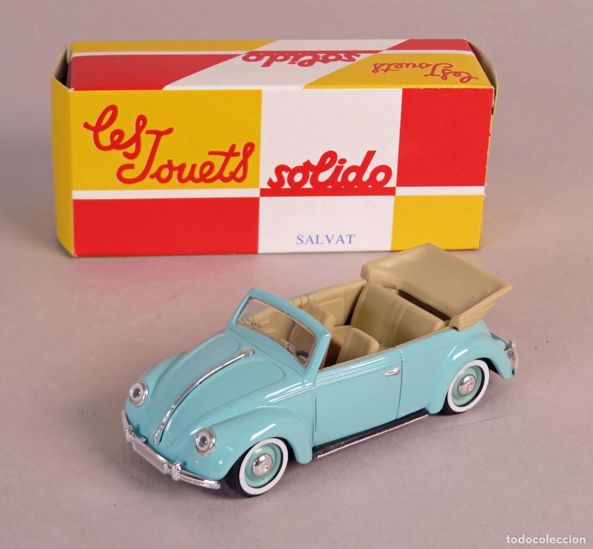 Coches a escala: Volkswagen Coccinelle 1950 S&oacute;lido 1/43 Salvat Coches Inolvidables Made in France