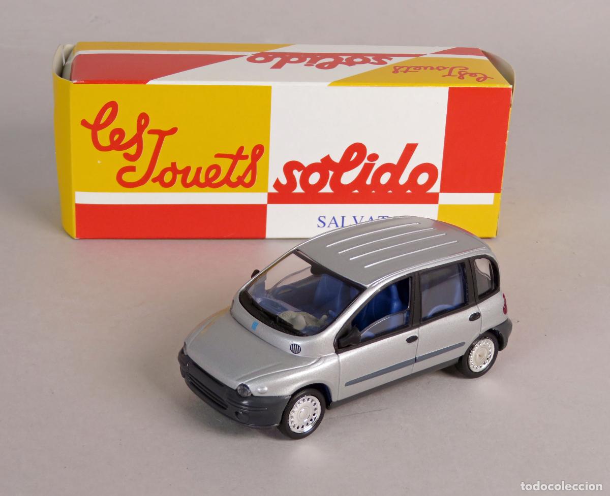 Coches a escala: Fiat Multipla S&oacute;lido 1/43 Salvat Coches Inolvidables Made in China