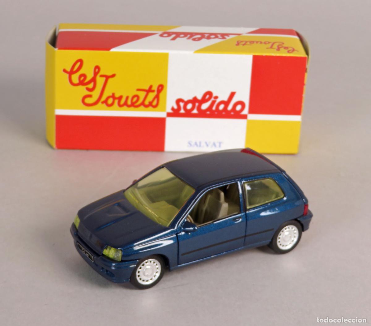 Coches a escala: Renault Cl&iacute;o S&oacute;lido 1/43 Salvat Coches Inolvidables Made in France