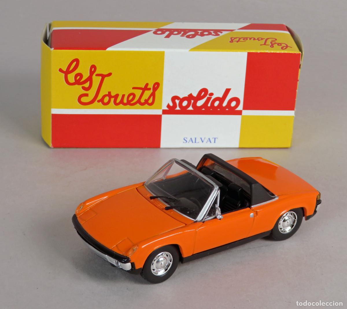 Coches a escala: Volkswagen VW Porsche S&oacute;lido 1/43 Salvat Coches Inolvidables Made in France