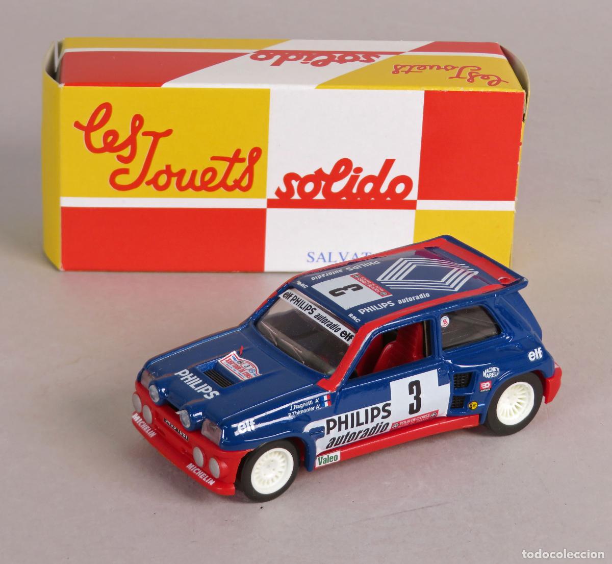 Coches a escala: Renault Maxi 5 Turbo S&oacute;lido 1/43 Salvat Coches Inolvidables Made in France