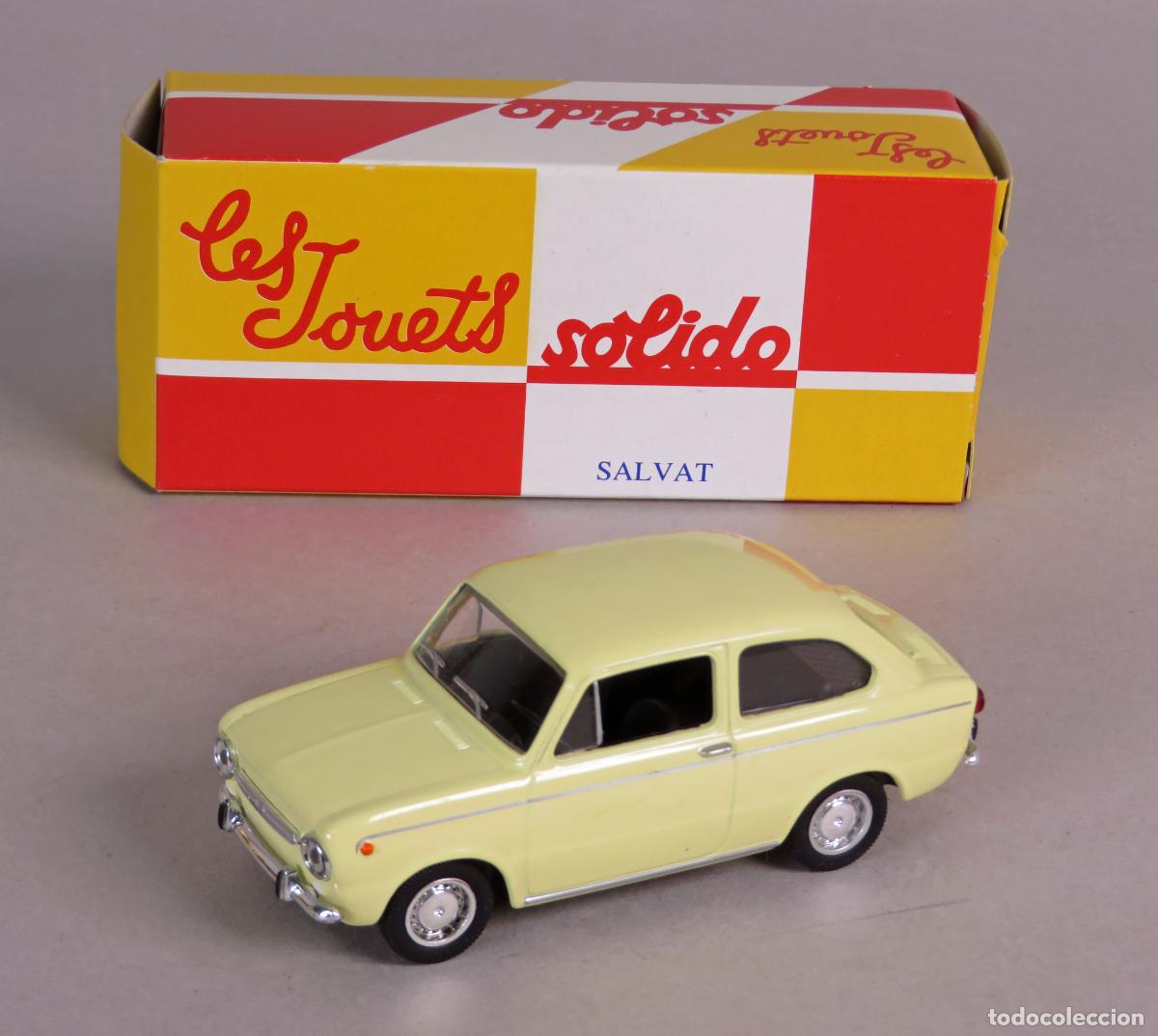 Coches a escala: Seat 850 1969 S&oacute;lido 1/43 Salvat Coches Inolvidables