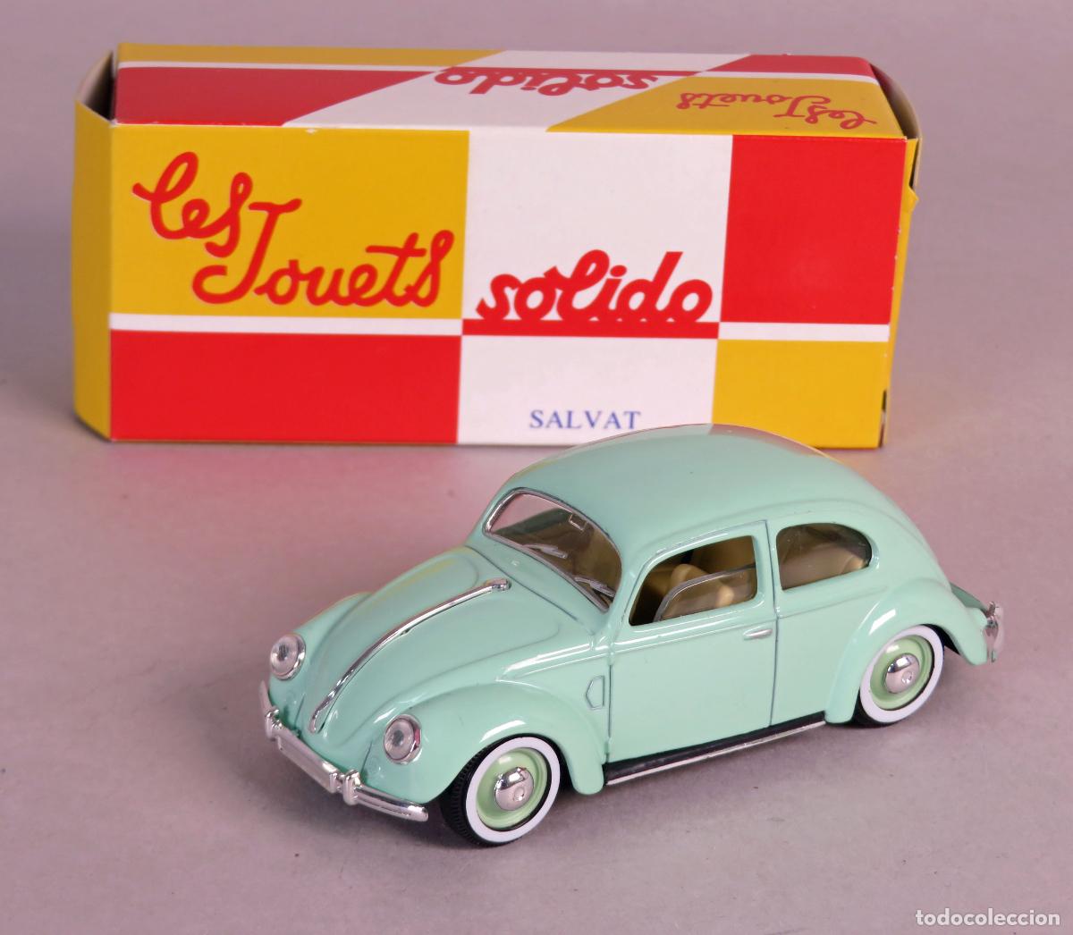 Coches a escala: Volkswagen Coccinelle 1950 S&oacute;lido 1/43 Salvat Coches Inolvidables