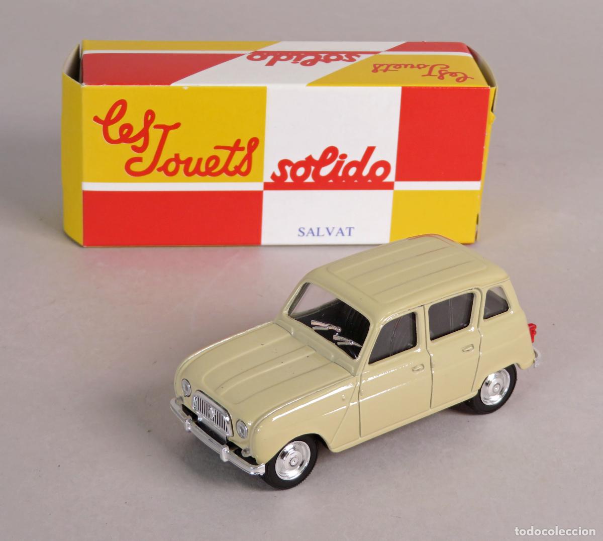 Coches a escala: Renault 4 L 1964 S&oacute;lido 1/43 Salvat Coches Inolvidables Made in France
