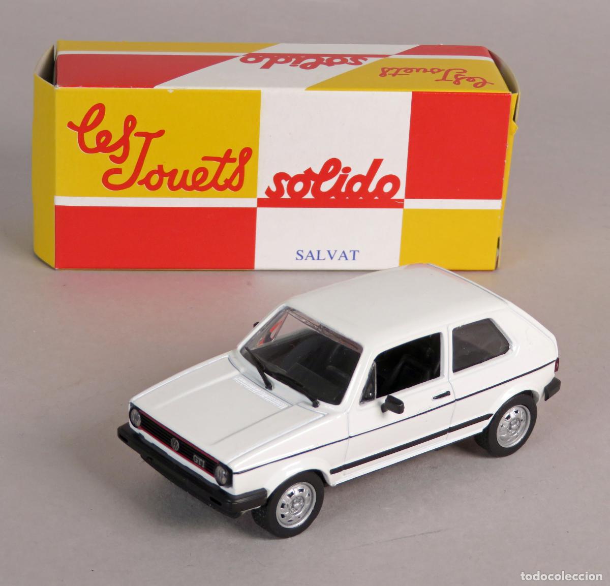 Coches a escala: Volkswagen Golf 1 1974 S&oacute;lido 1/43 Salvat Coches Inolvidables Made in France