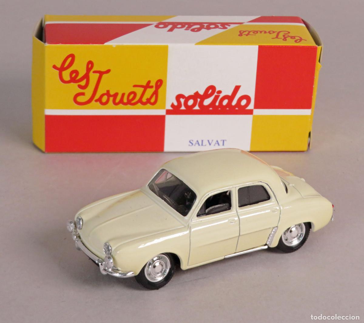 Coches a escala: Renault Dauphine S&oacute;lido 1/43 Salvat Coches Inolvidables Made in France