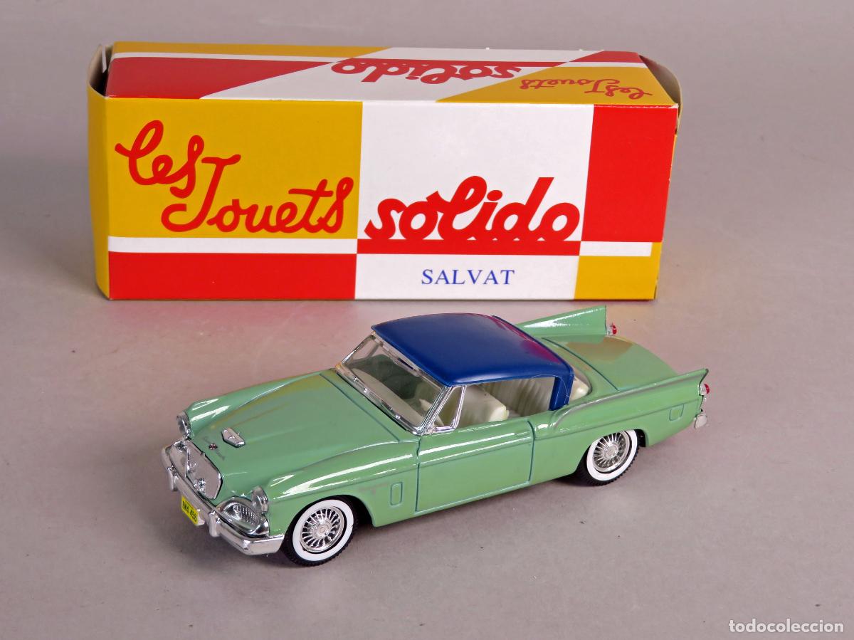 Coches a escala: Studebaker 1957 Silver Hawk S&oacute;lido 1/43 Salvat Coches Inolvidables Made in France