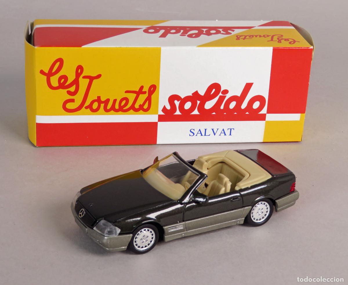 Coches a escala: Mercedes 500 SL S&oacute;lido 1/43 Salvat Coches Inolvidables Made in France