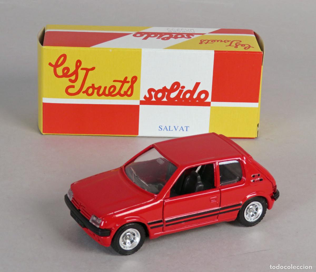 Coches a escala: Peugeot 205 S&oacute;lido 1/43 Salvat Coches Inolvidables Made in France