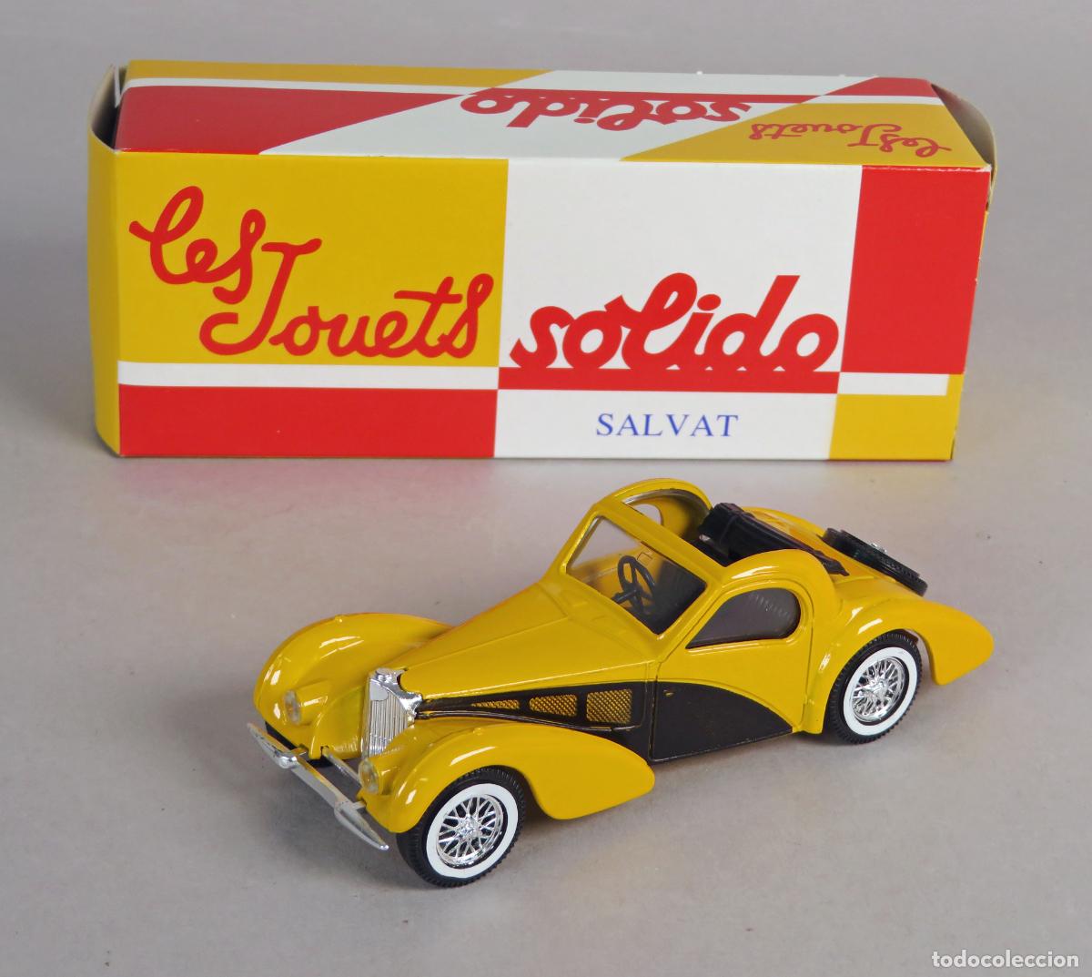 Coches a escala: Bugatti 57 S Atalante 1939 S&oacute;lido 1/43 Salvat Coches Inolvidables Made in France