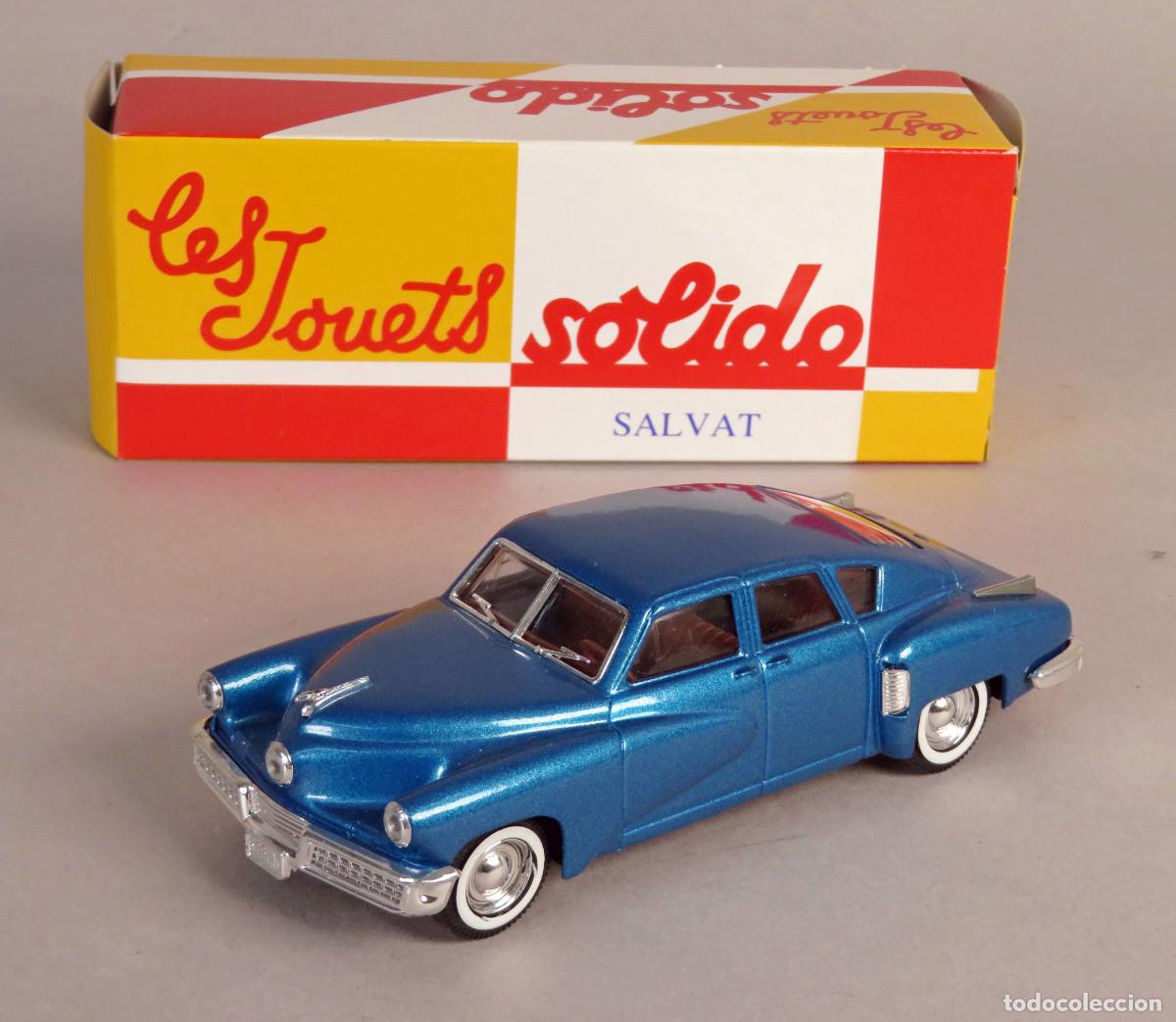 Coches a escala: Tucker 1948 S&oacute;lido 1/43 Salvat Coches Inolvidables Made in France