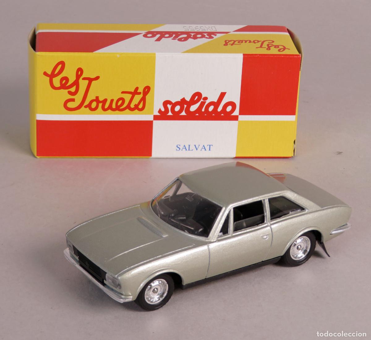 Coches a escala: Peugeot 504 Coupe V6 S&oacute;lido 1/43 Salvat Coches Inolvidables Made in France