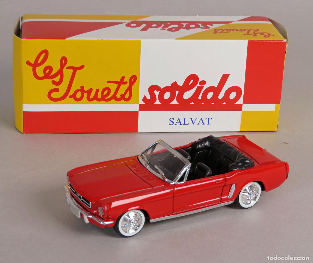 Coches a escala: Ford Mustang 1964 S&oacute;lido 1/43 Salvat Coches Inolvidables Made in France