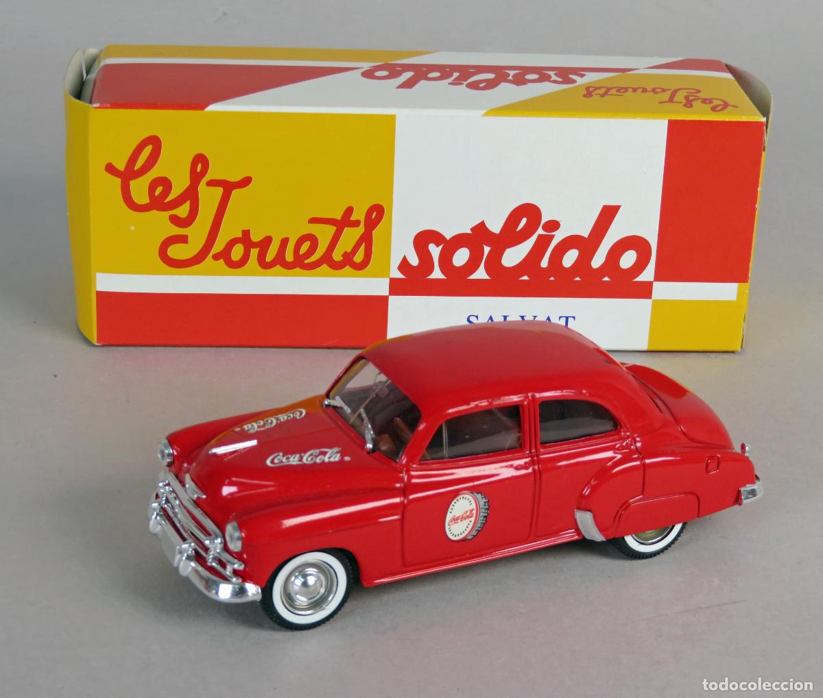 Coches a escala: Chevrolet 1950 Coca Cola S&oacute;lido 1/43 Salvat Coches Inolvidables Made in France