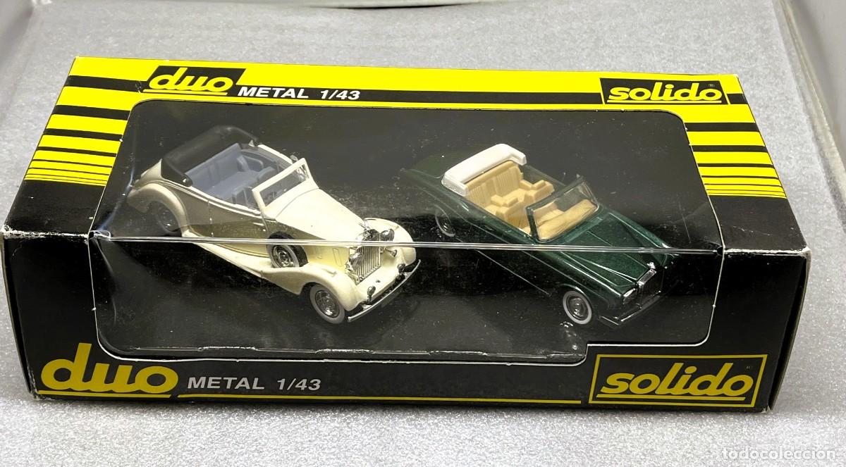Coches a escala: DUO SOLIDO ROLLS ROYCE, ESC.1/43, RARO, A ESTRENAR, C/CAJA - FLA