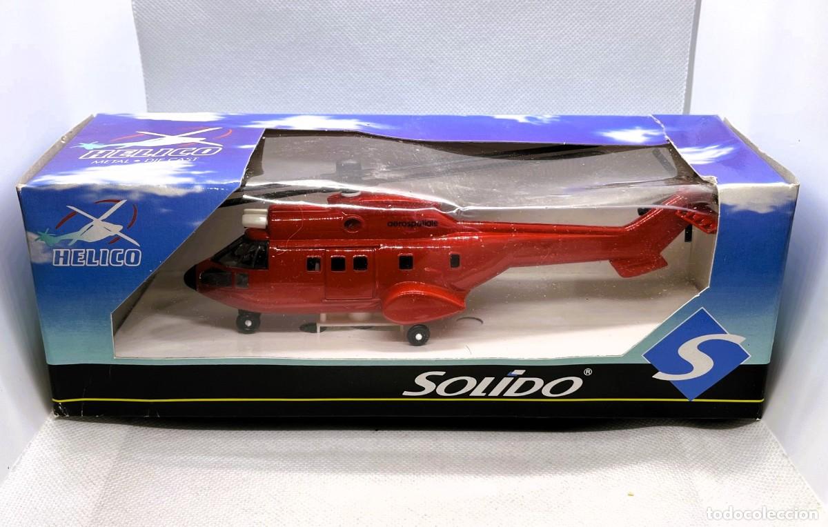 Coches a escala: SOLIDO HELICOPTERO AEROSPATIALE, NUEVO C/CAJA - FLA