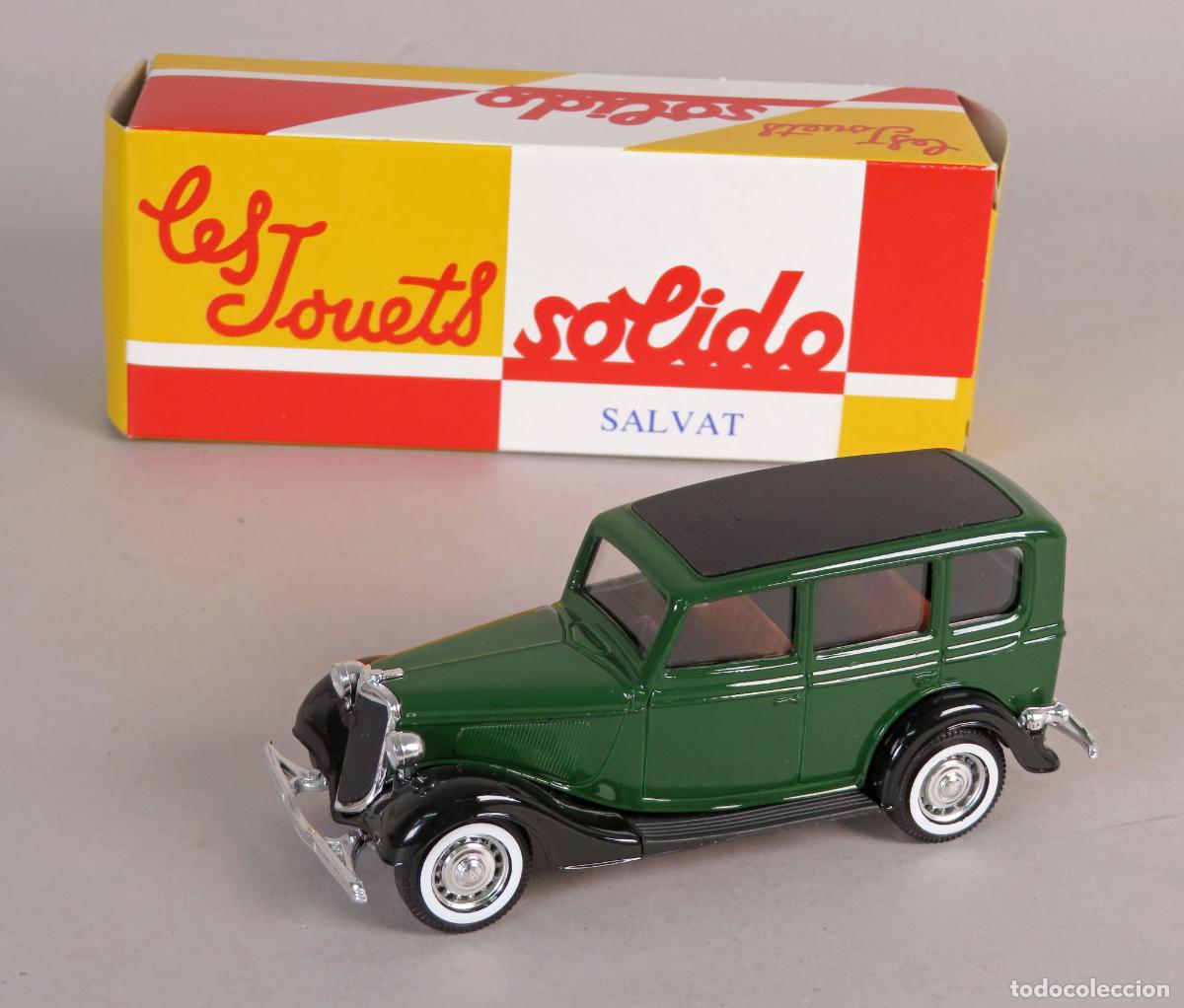 Coches a escala: Ford V8 1936 S&oacute;lido 1/43 Salvat Coches Inolvidables Made in France