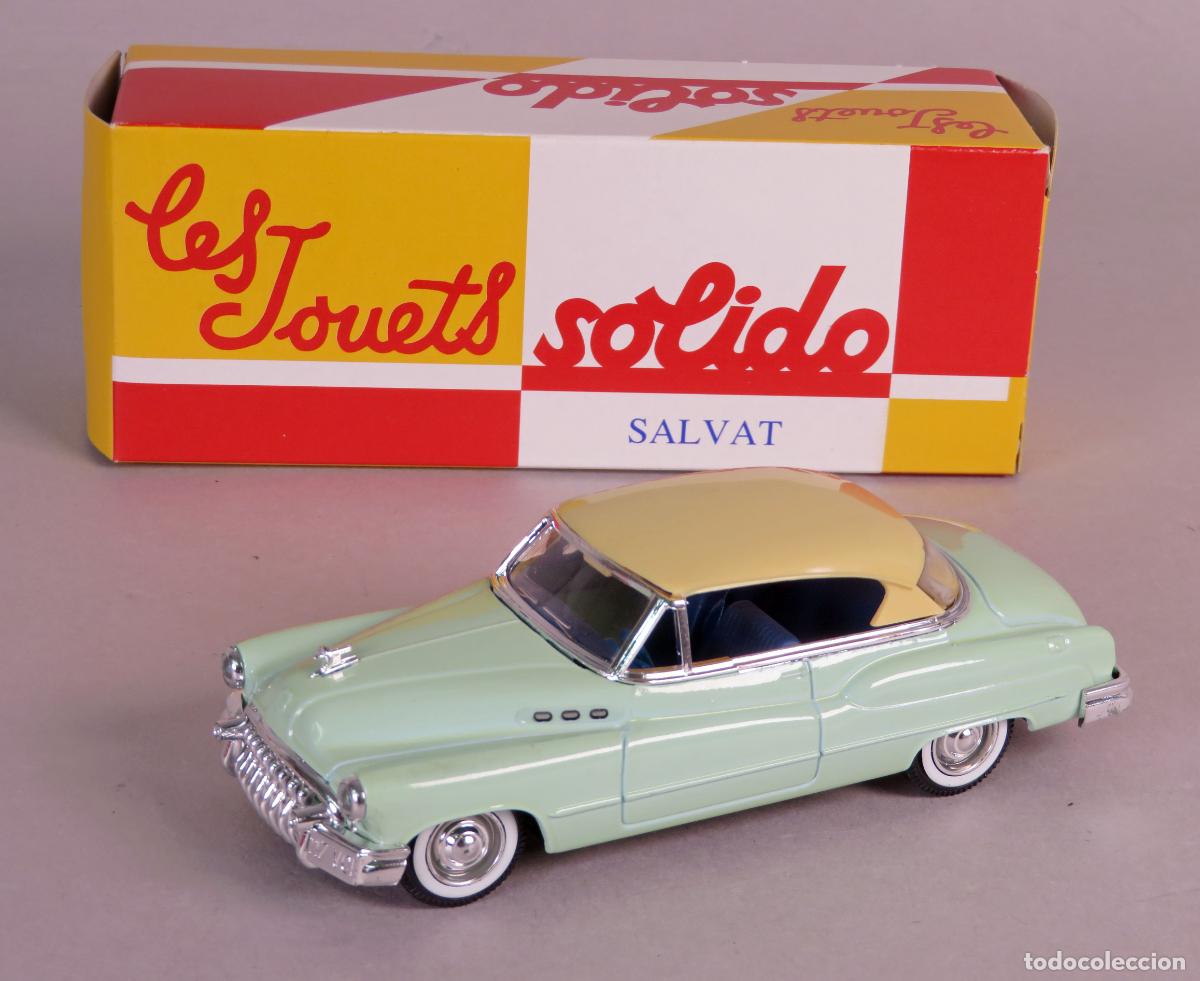 Coches a escala: Buick Cabriolet 1950 S&oacute;lido 1/43 Salvat Coches Inolvidables Made in France