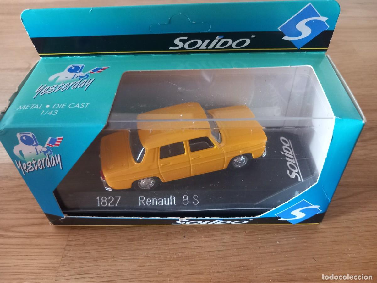 Coches a escala: Renault 8 S solido yesterday made in france