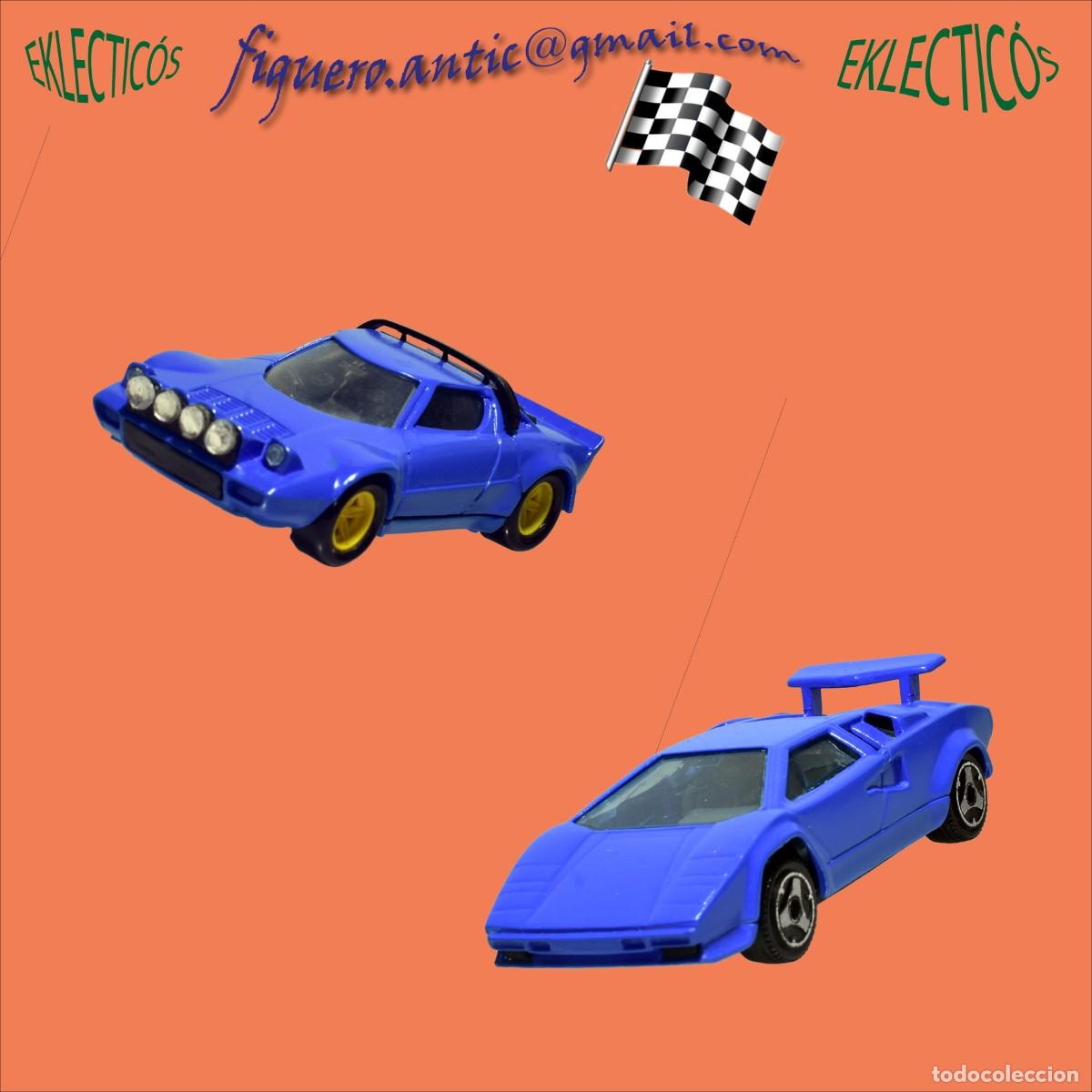 Coches a escala: LOTE DOS COCHES E: 1/43 LAMBHORGINI-LANCIA STRATOS