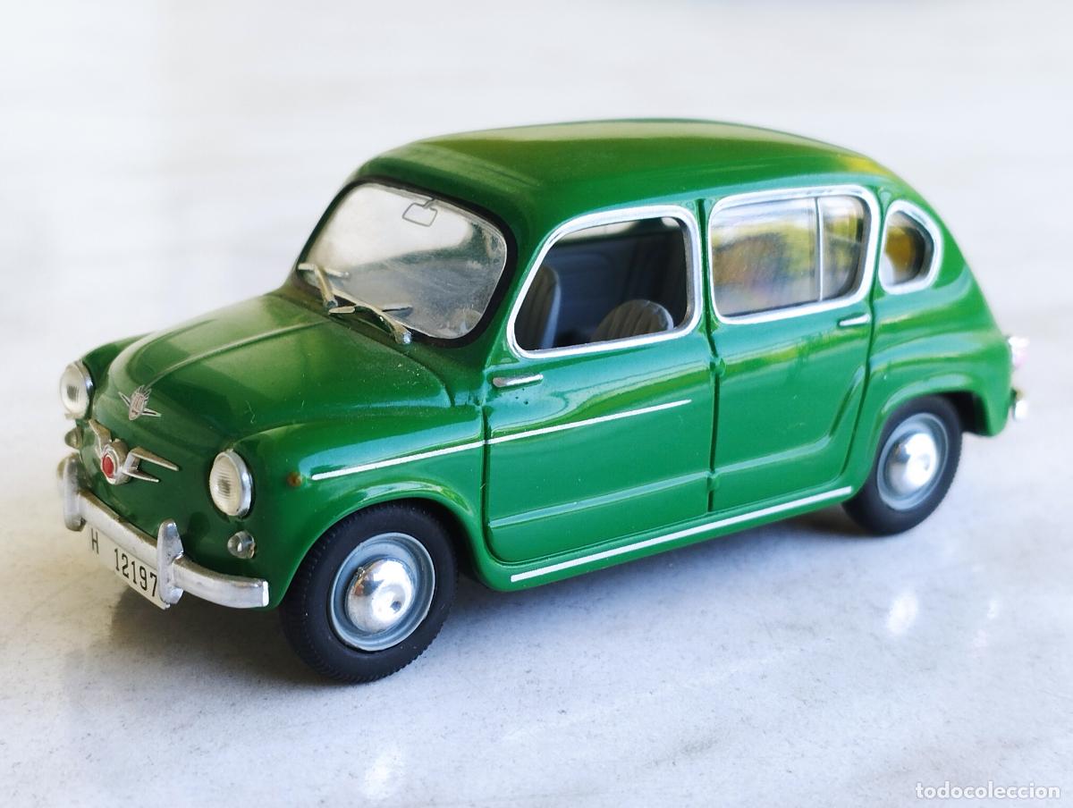 Coches a escala: SEAT 600 800 DE SOLIDO ESCALA 1,43 MUY BUENO