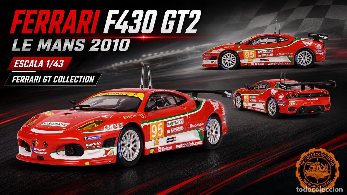 Coches a escala: Ferrari F430 GT2 Le Mans 2010
